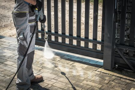 Hollister pressure washing